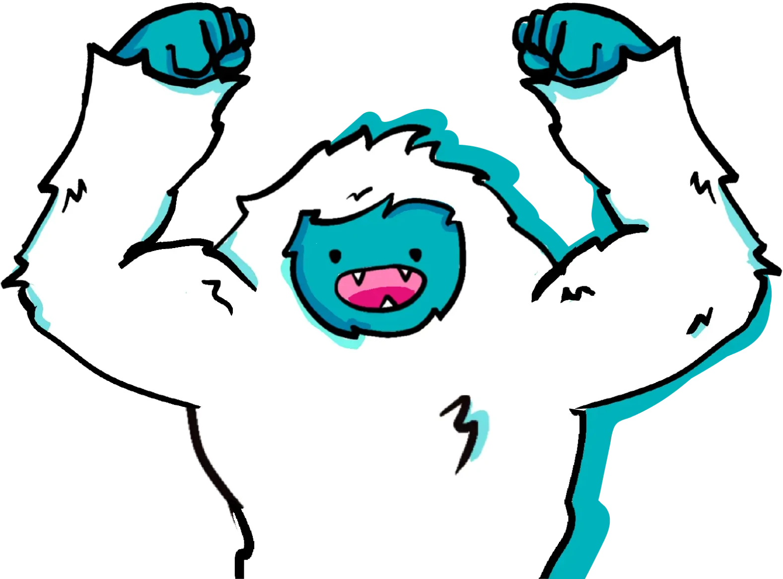 Northern Snow Yeti mascot